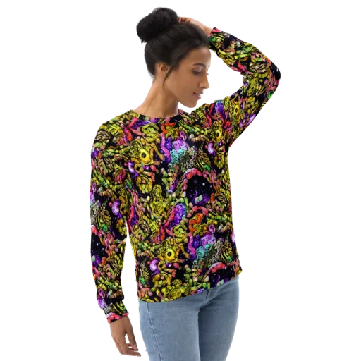 Stardust Riot on a Sweatshirt