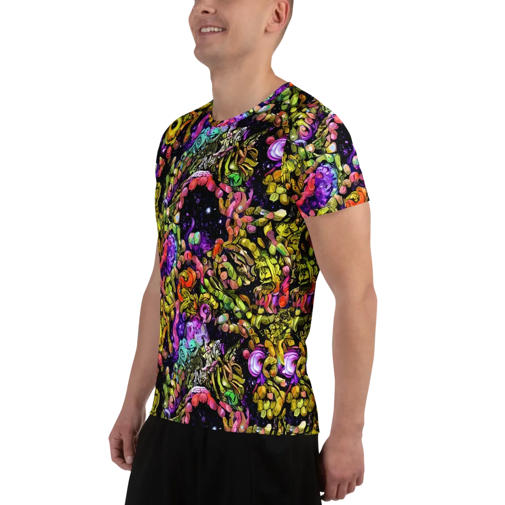 Stardust Riot on Men's Athletic T-Shirt — Left