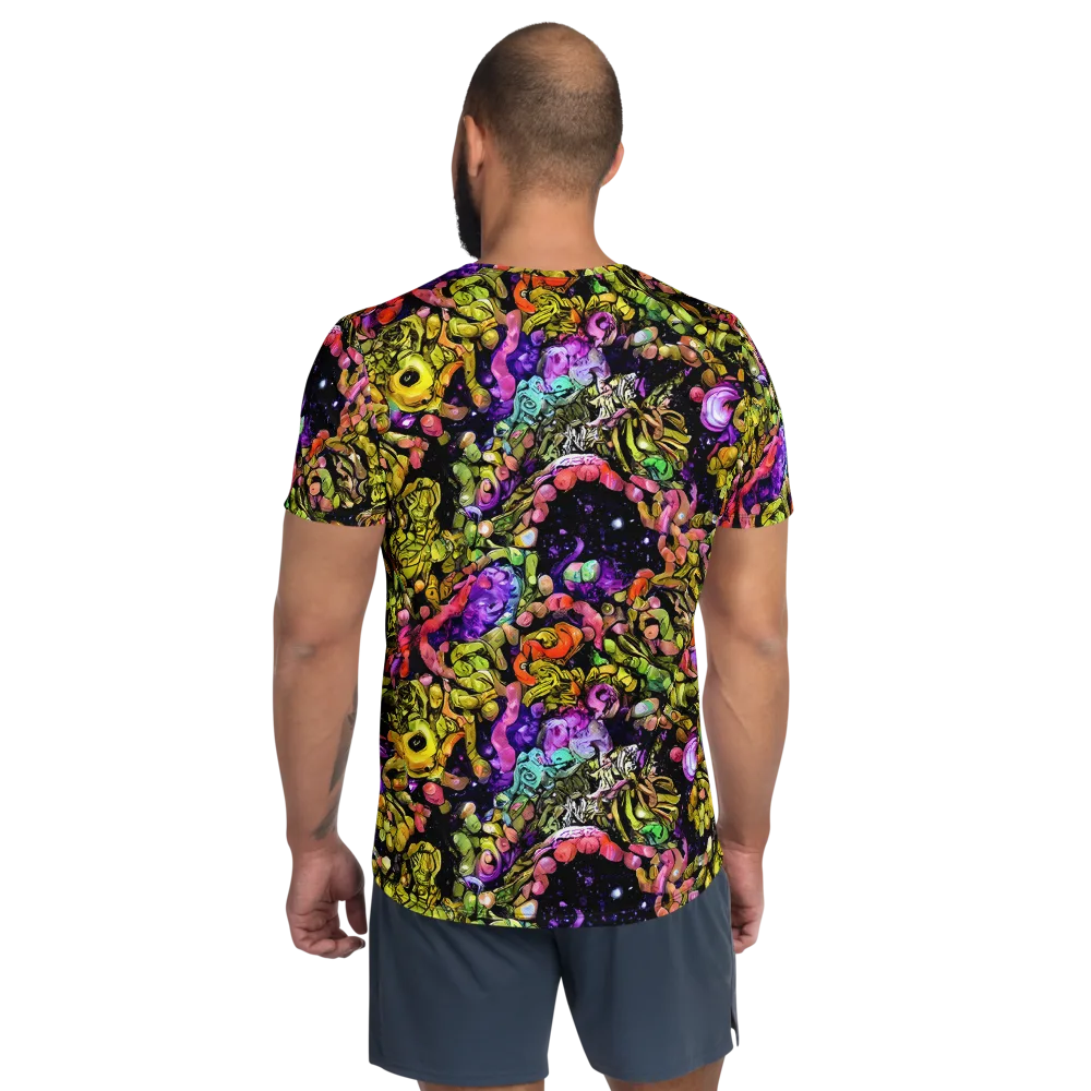 Stardust Riot on Men's Athletic T-Shirt — Back