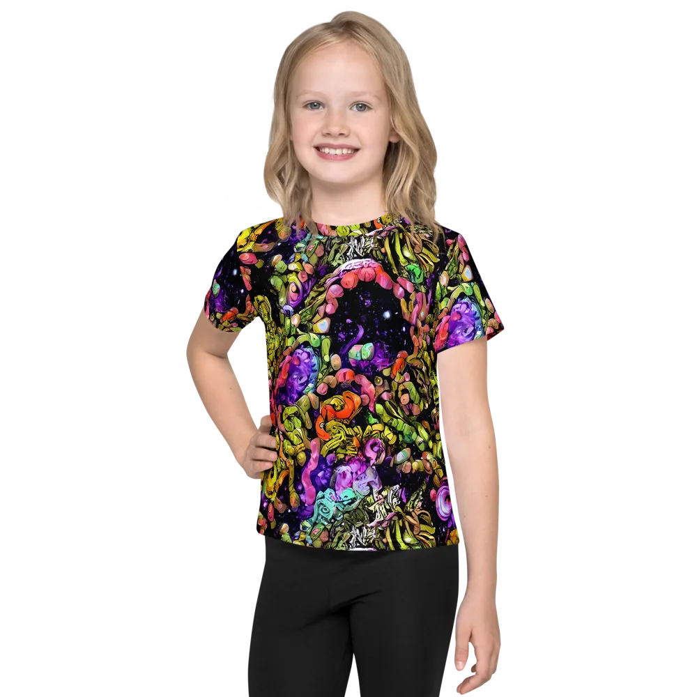 Stardust Riot on Kids Crew Neck T-Shirt — Front