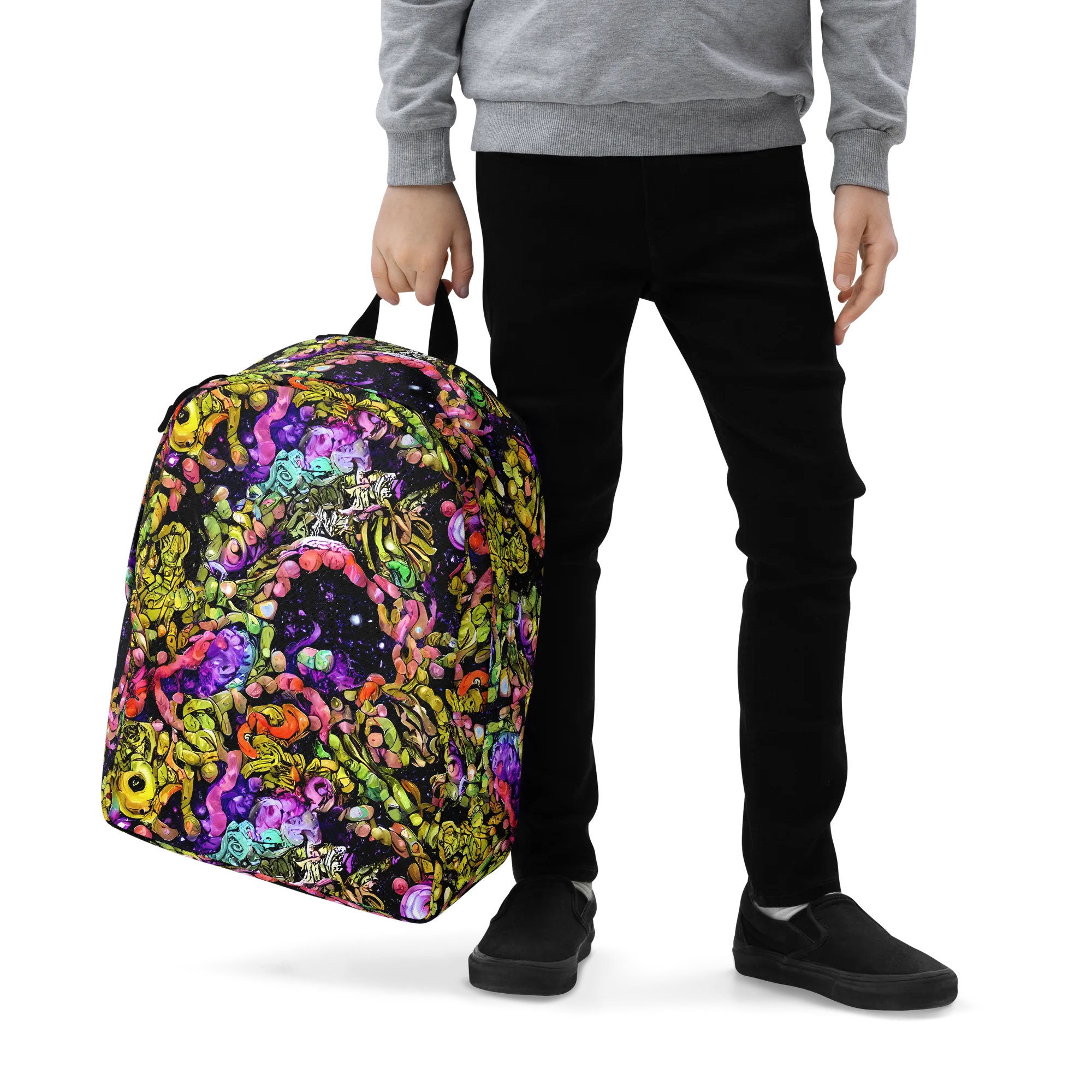 Stardust Riot on Minimalist Backpack — Zoomed-in