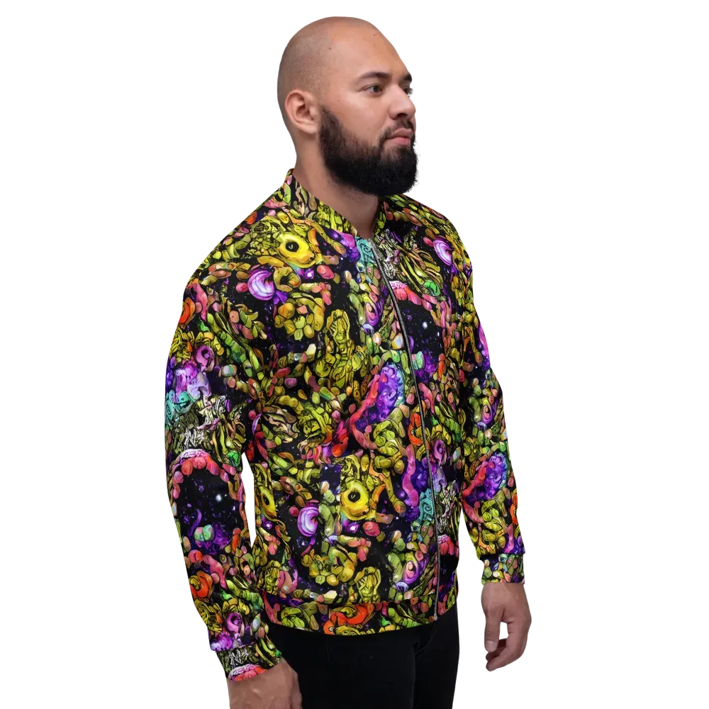 Stardust Riot on Bomber Jacket — Right