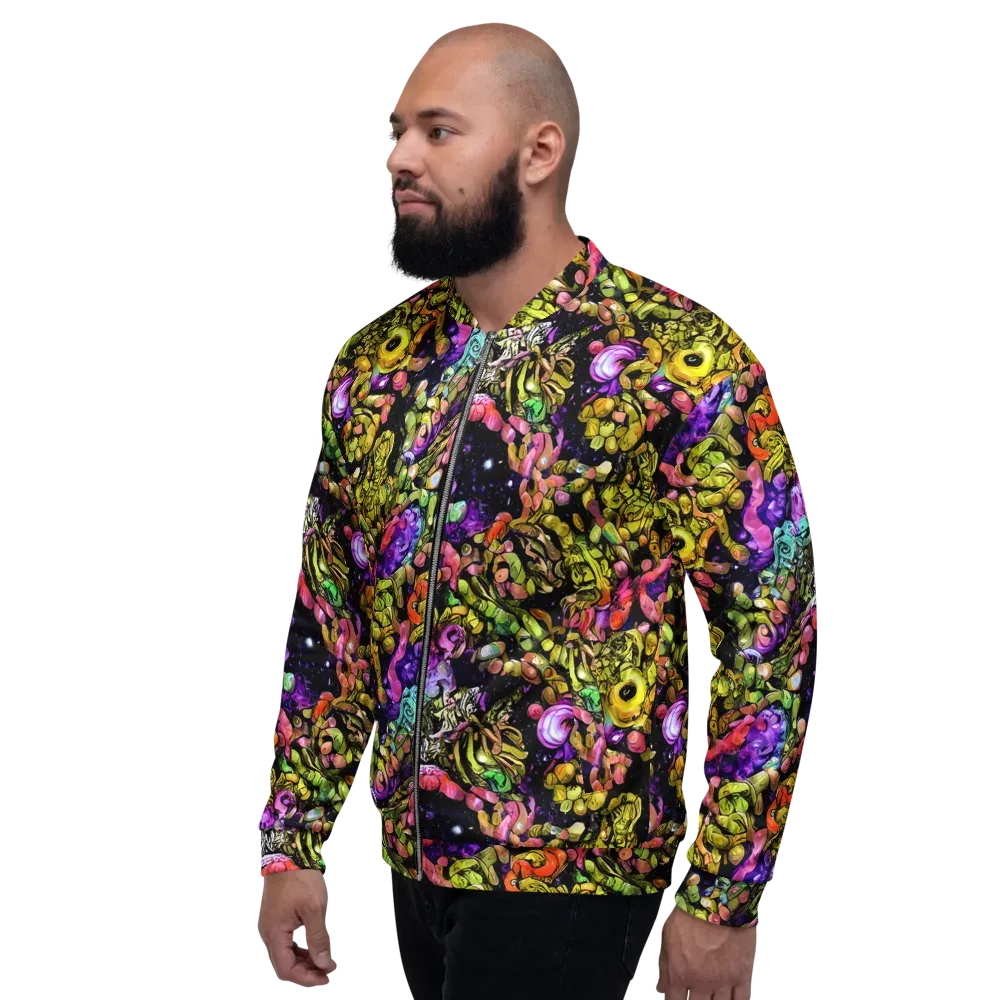 Stardust Riot on Bomber Jacket — Left