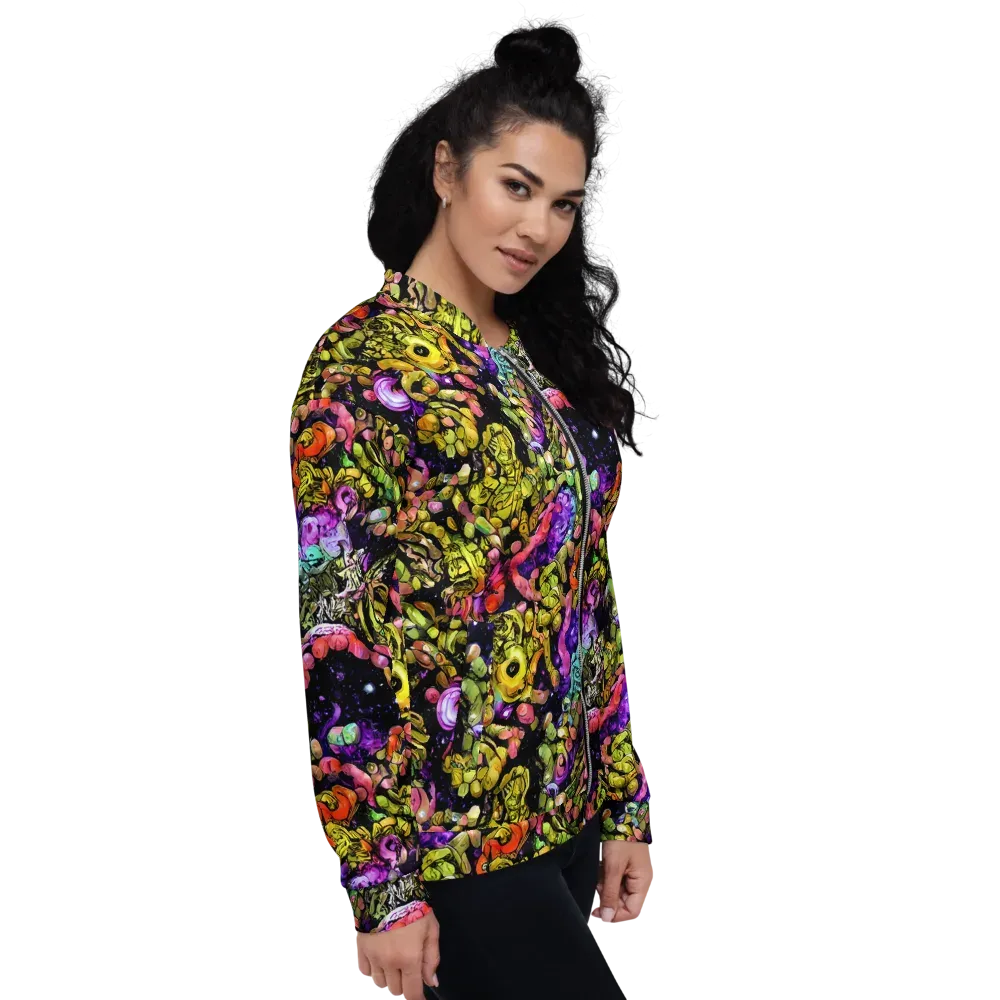 Stardust Riot on Bomber Jacket — Right