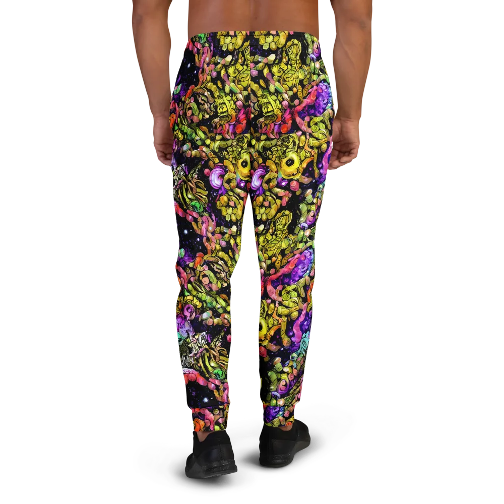 Stardust Riot on Men's Joggers — Back