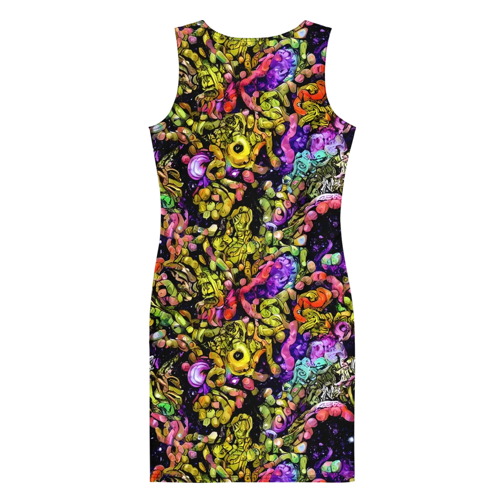 Stardust Riot on Bodycon Dress — Back