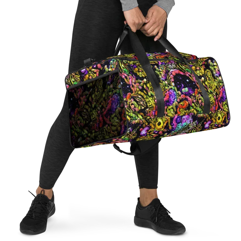 Stardust Riot on Duffle Bag — Right Front