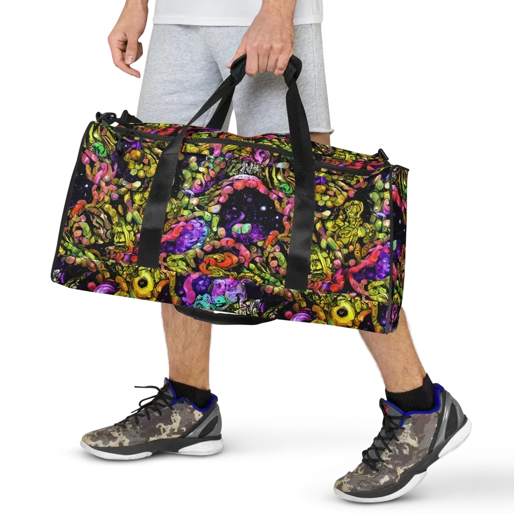 Stardust Riot on Duffle Bag — Front