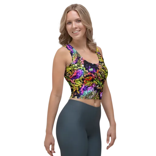 Stardust Riot on a Crop Top