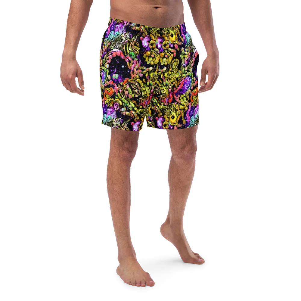 Stardust Riot on Swim Trunks — Front