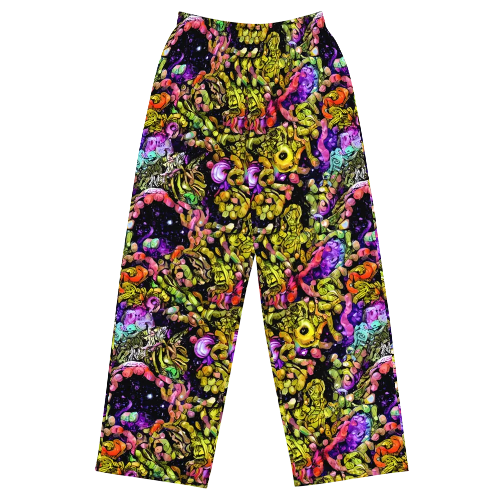 Stardust Riot on Wide-Leg Pants — Front