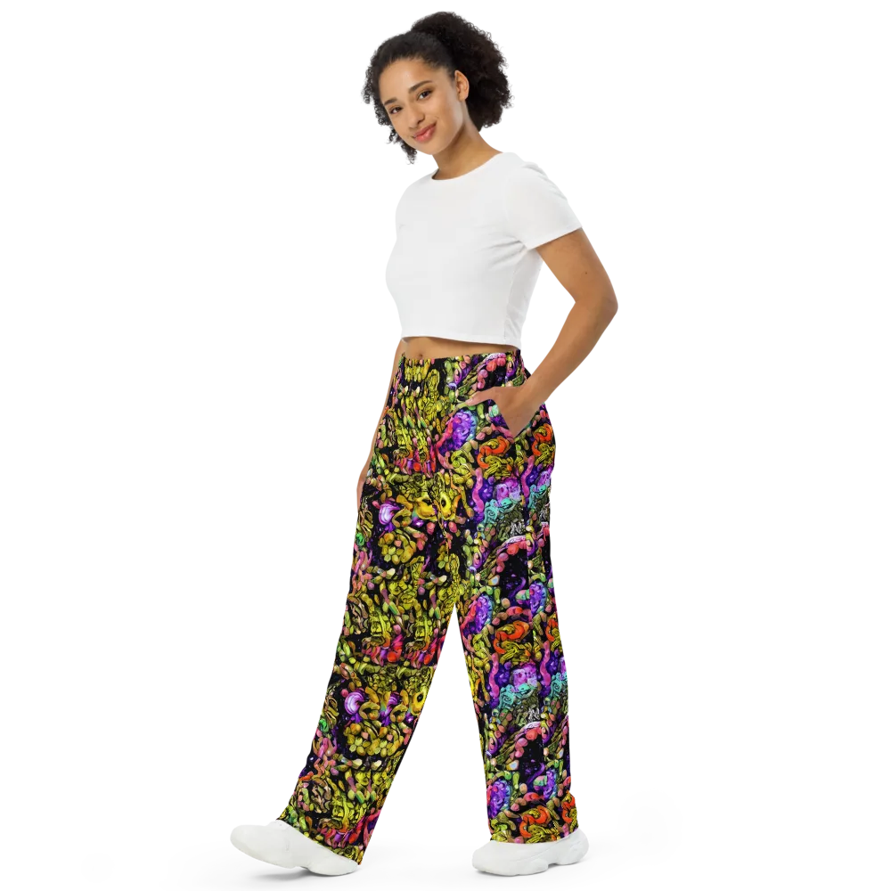 Stardust Riot on Wide-Leg Pants — Left Front