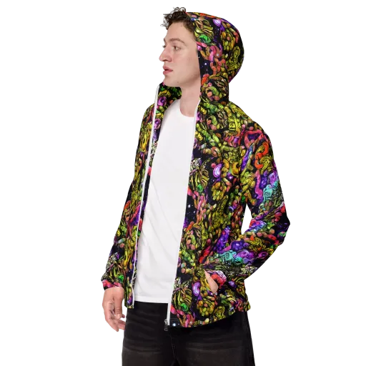 Stardust Riot on a Men's Windbreaker