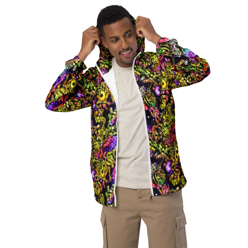 Stardust Riot on Men's Windbreaker — Front