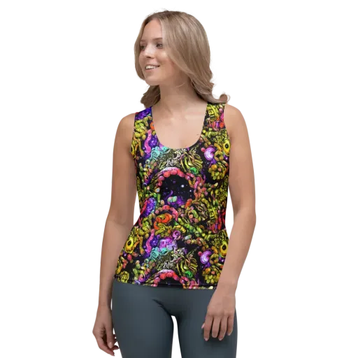 Stardust Riot on a Women's Tank Top