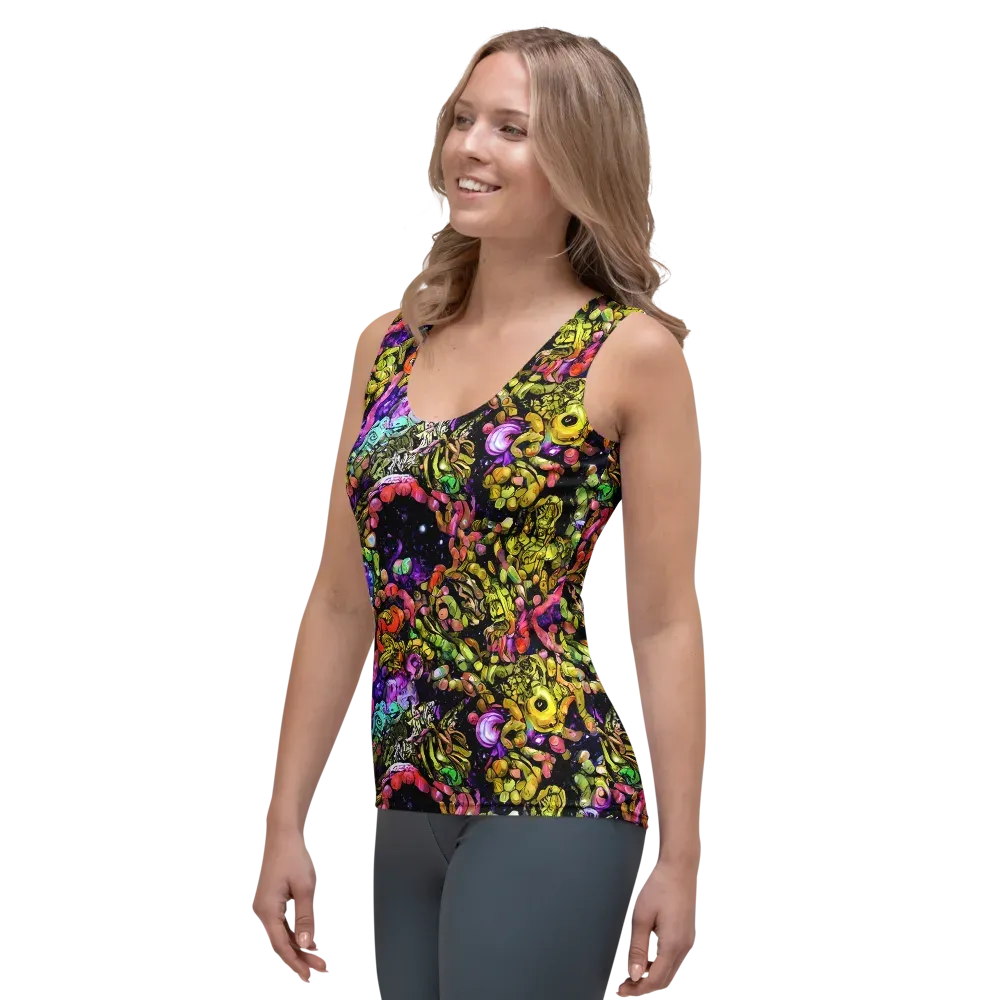 Stardust Riot on Women's Tank Top — Left Front