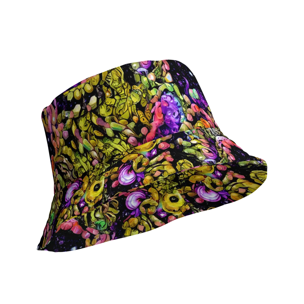 Stardust Riot on Reversible Bucket Hat — Product details Outside