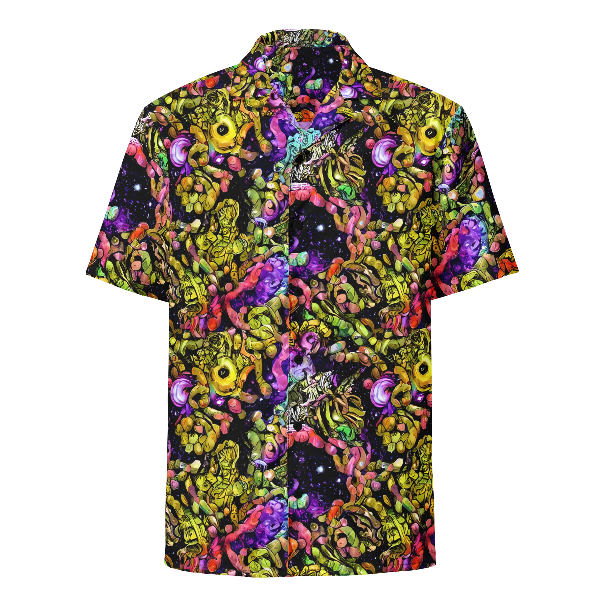 Stardust Riot on Button Shirt — Front