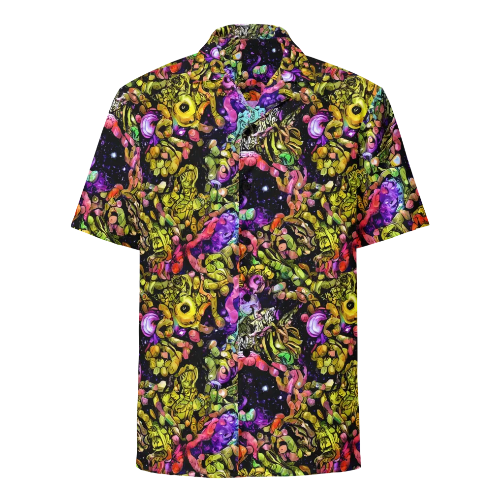 Stardust Riot on Button Shirt — Front