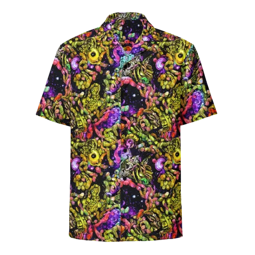 Stardust Riot on a Button Shirt