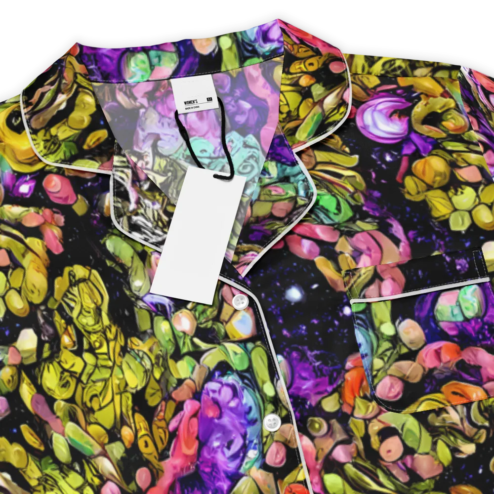 Stardust Riot on Women's Short Sleeve Pajama Top — Product details