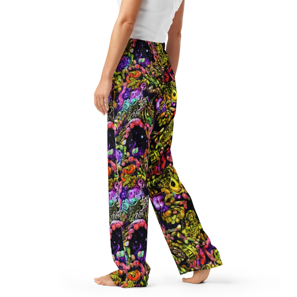 Stardust Riot on Women's Pajama Pants — Left