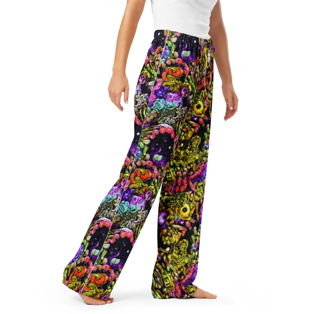 Stardust Riot on Women's Pajama Pants — Right Front