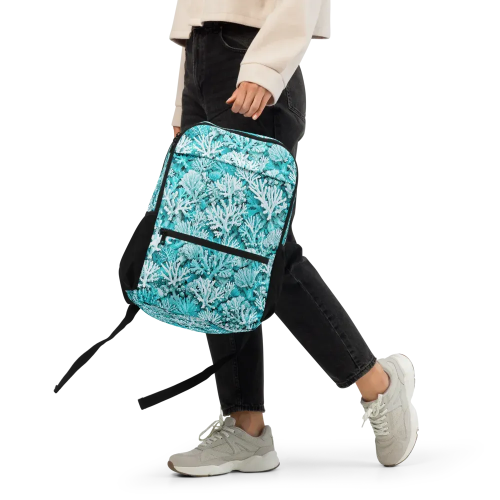 Aqua Garden on Utility Backpack — Front