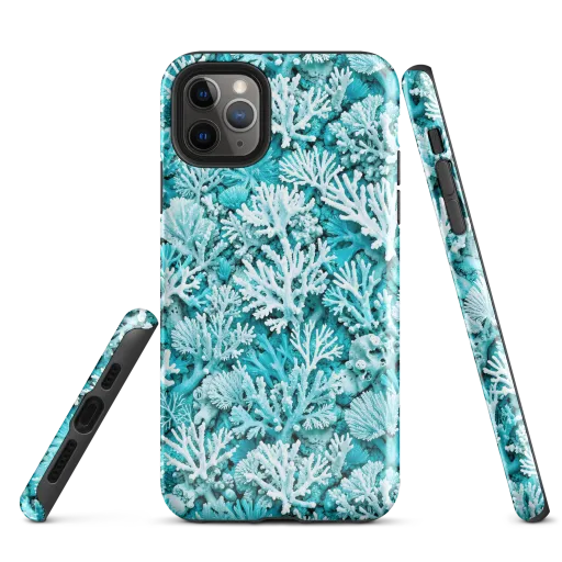 Aqua Garden on a Tough Case for iPhone®