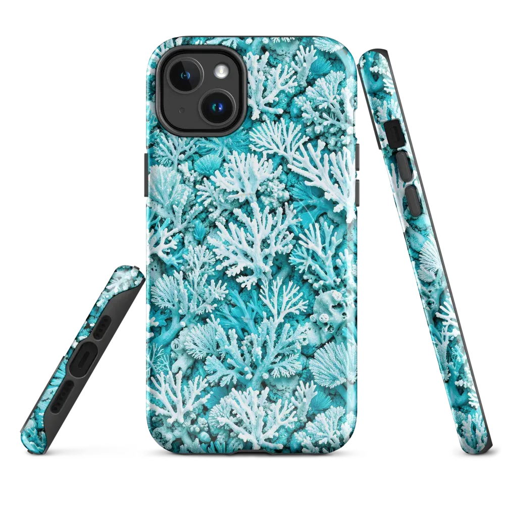 Aqua Garden on MagSafe Tough Case for iPhone® — Front