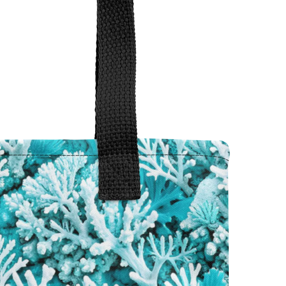 Aqua Garden on Tote Bag — Product details
