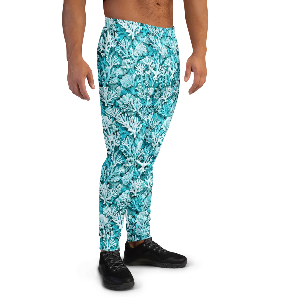 Aqua Garden on Men's Joggers — Right