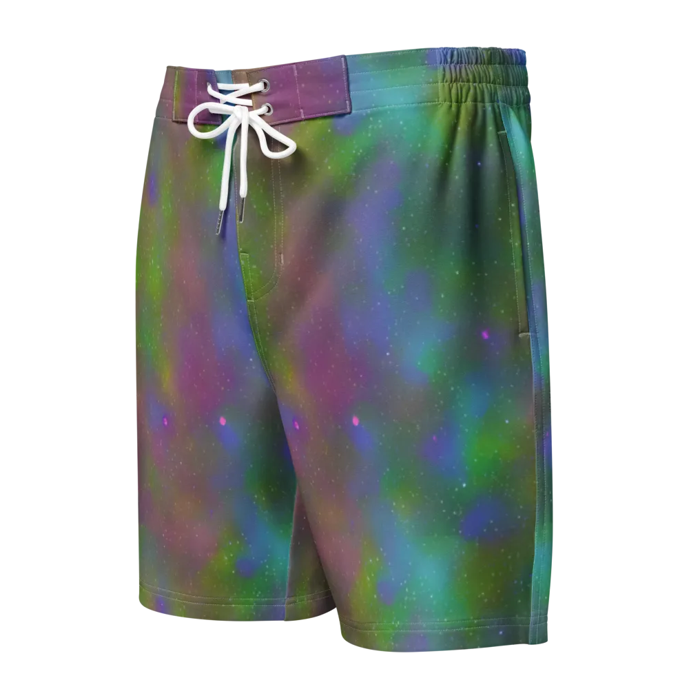 Stardust Reverie on Men's Board Shorts — Front