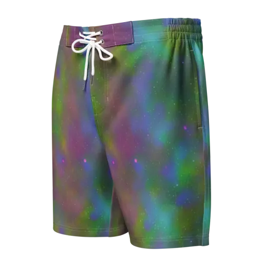 Stardust Reverie on a Men's Board Shorts