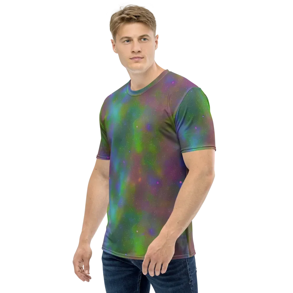 Stardust Reverie on Men's Crew Neck T-Shirt — Left