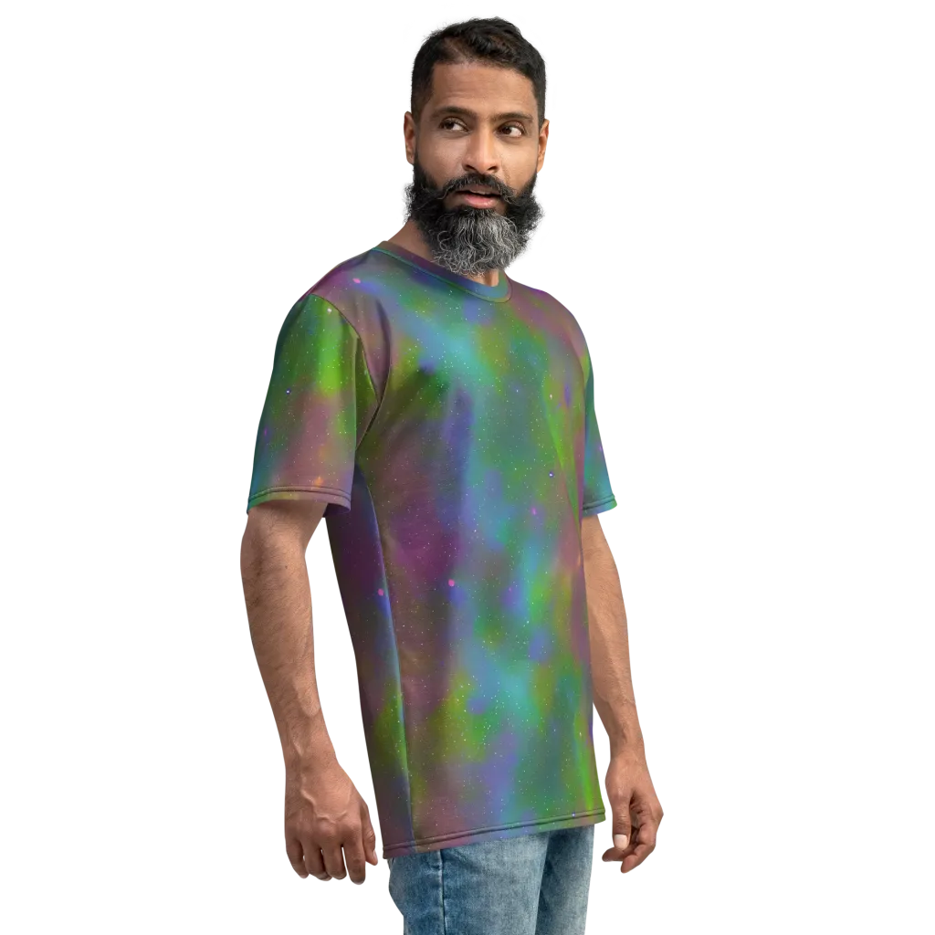 Stardust Reverie on Men's Crew Neck T-Shirt — Right