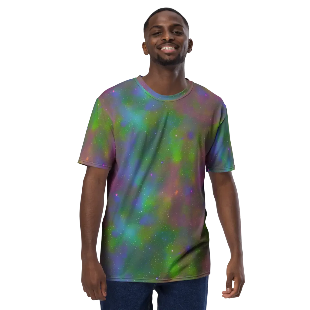 Stardust Reverie on Men's Crew Neck T-Shirt — Front