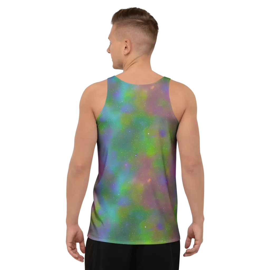 Stardust Reverie on Men's Tank Top — Back