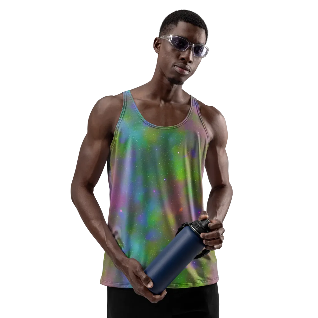 Stardust Reverie on Men's Tank Top — Front