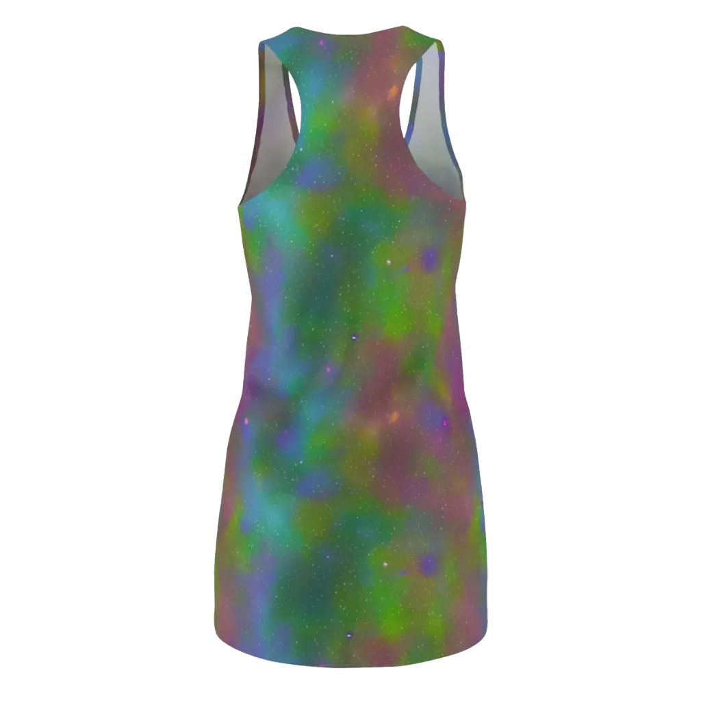 Stardust Reverie on Racerback Dress — Back
