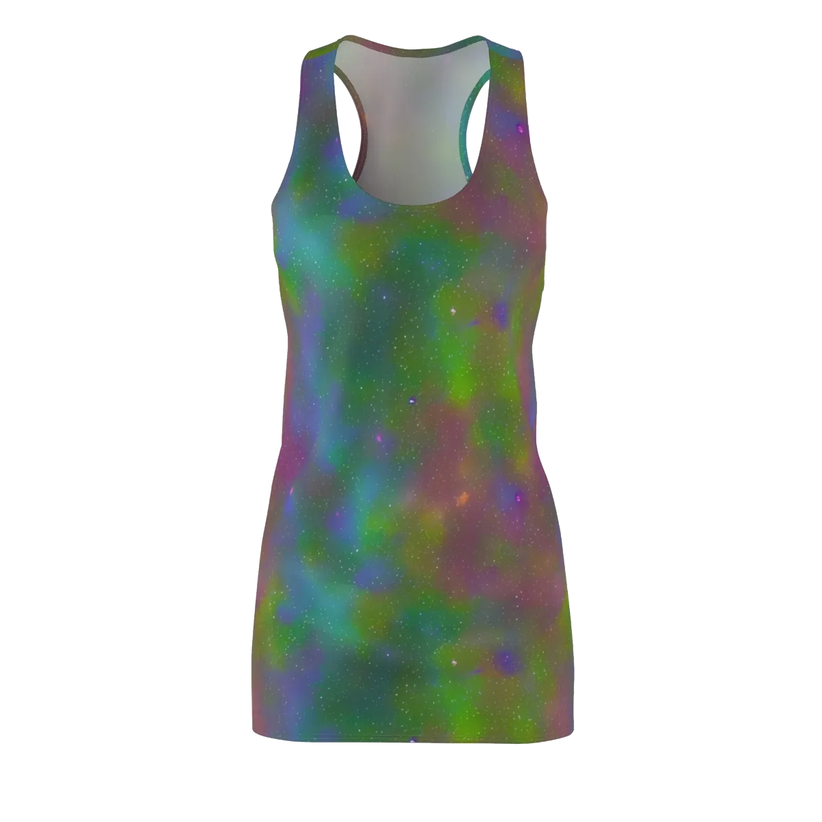Stardust Reverie on Racerback Dress — Front