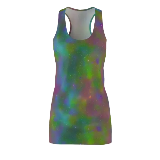 Stardust Reverie on a Racerback Dress