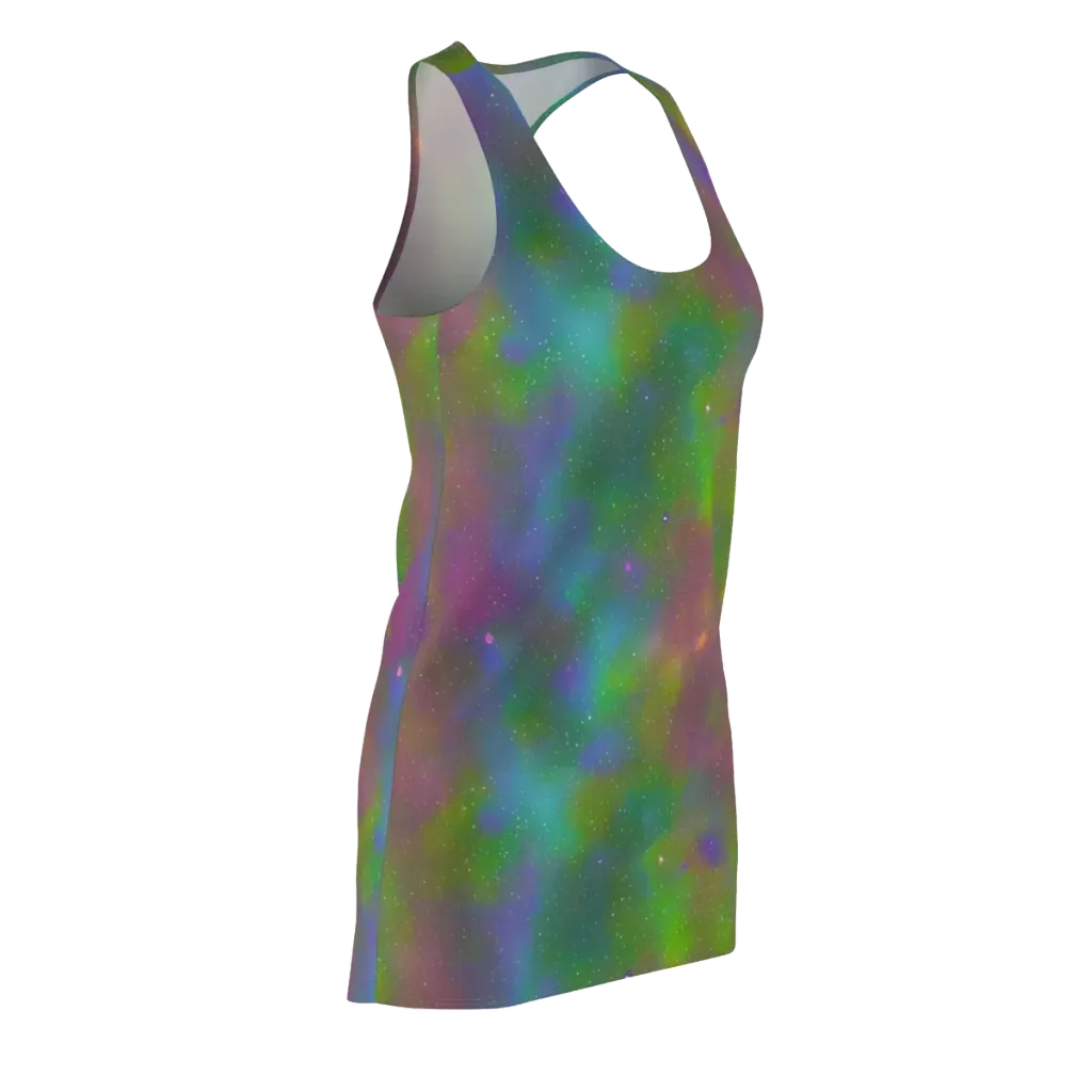 Stardust Reverie on Racerback Dress — Front Side