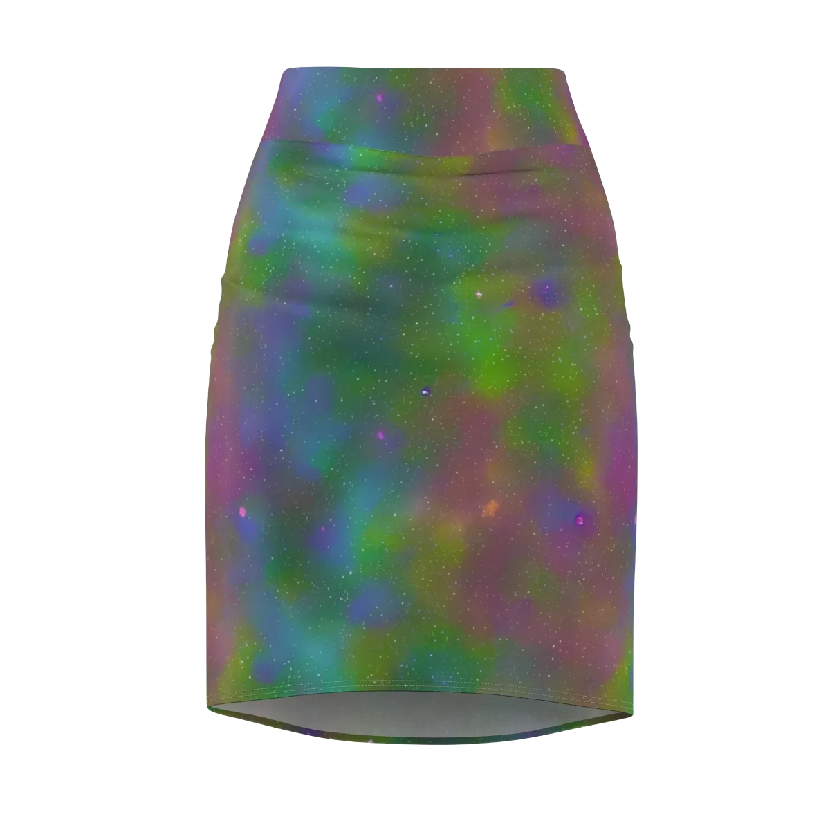 Stardust Reverie on Pencil Skirt — Front