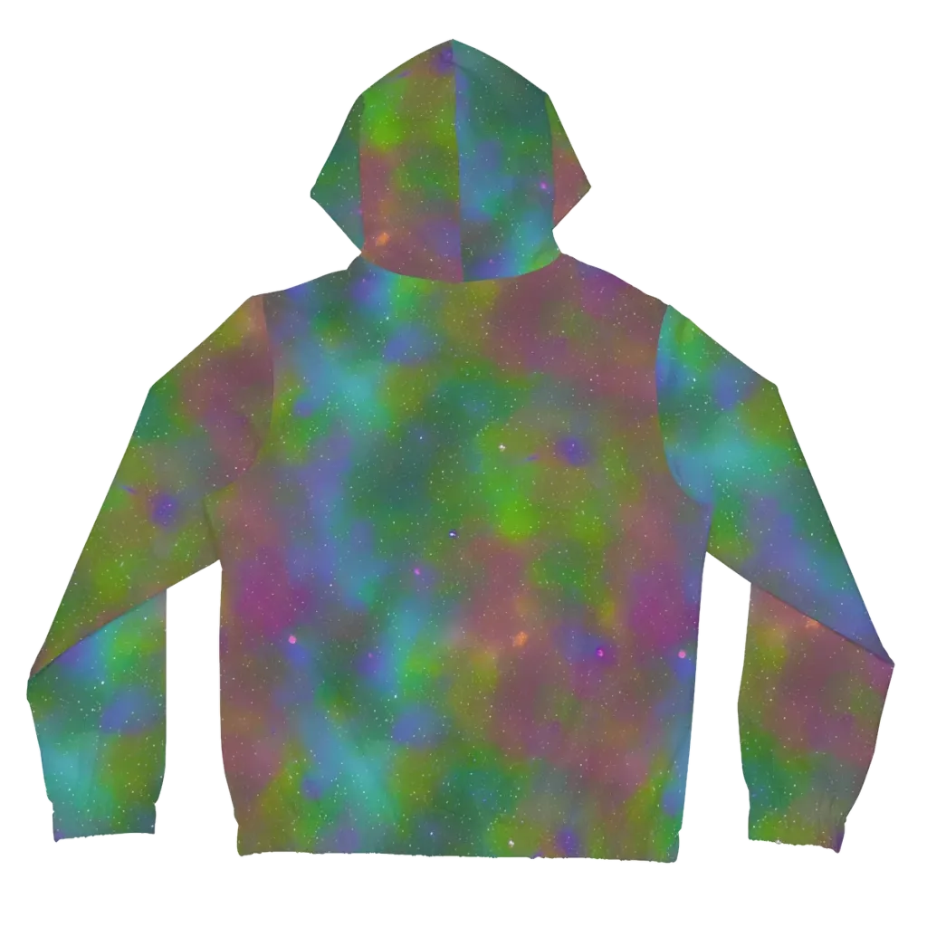 Stardust Reverie on Women's Full-Zip Hoodie — Back