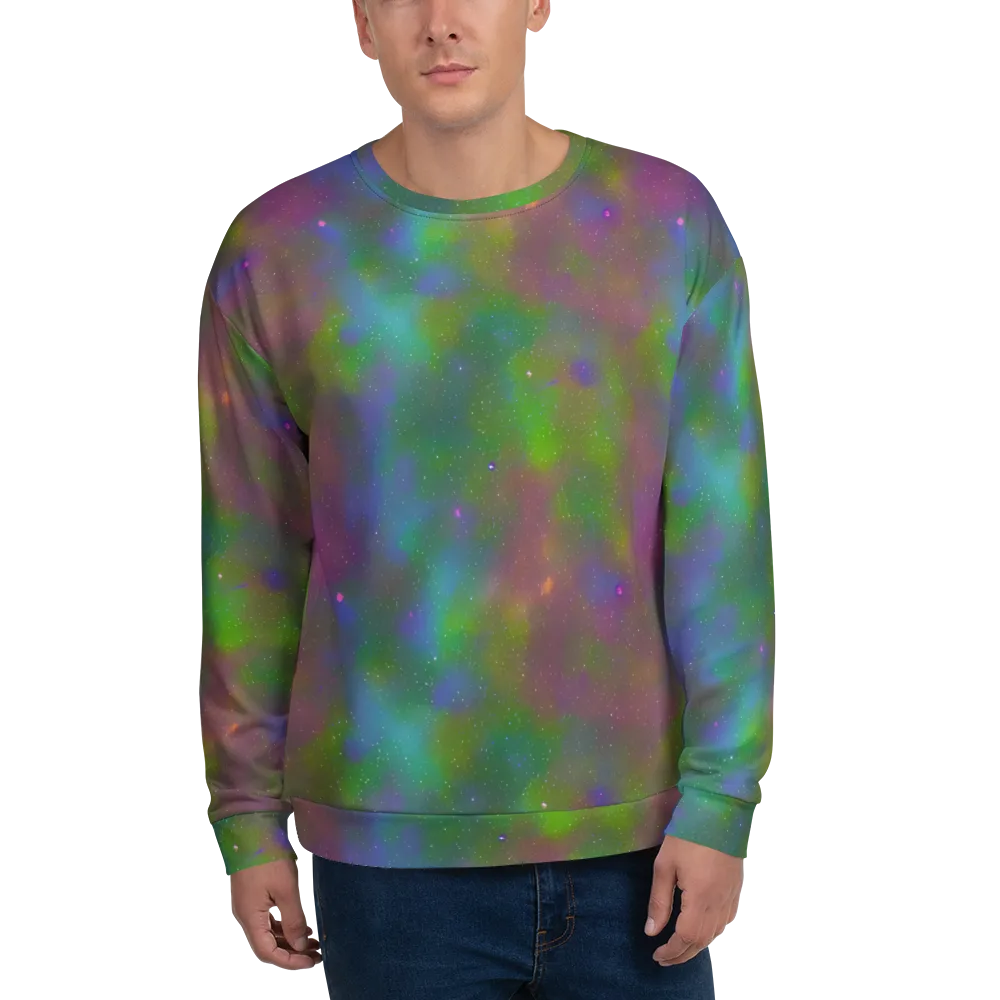 Stardust Reverie on Sweatshirt — Front