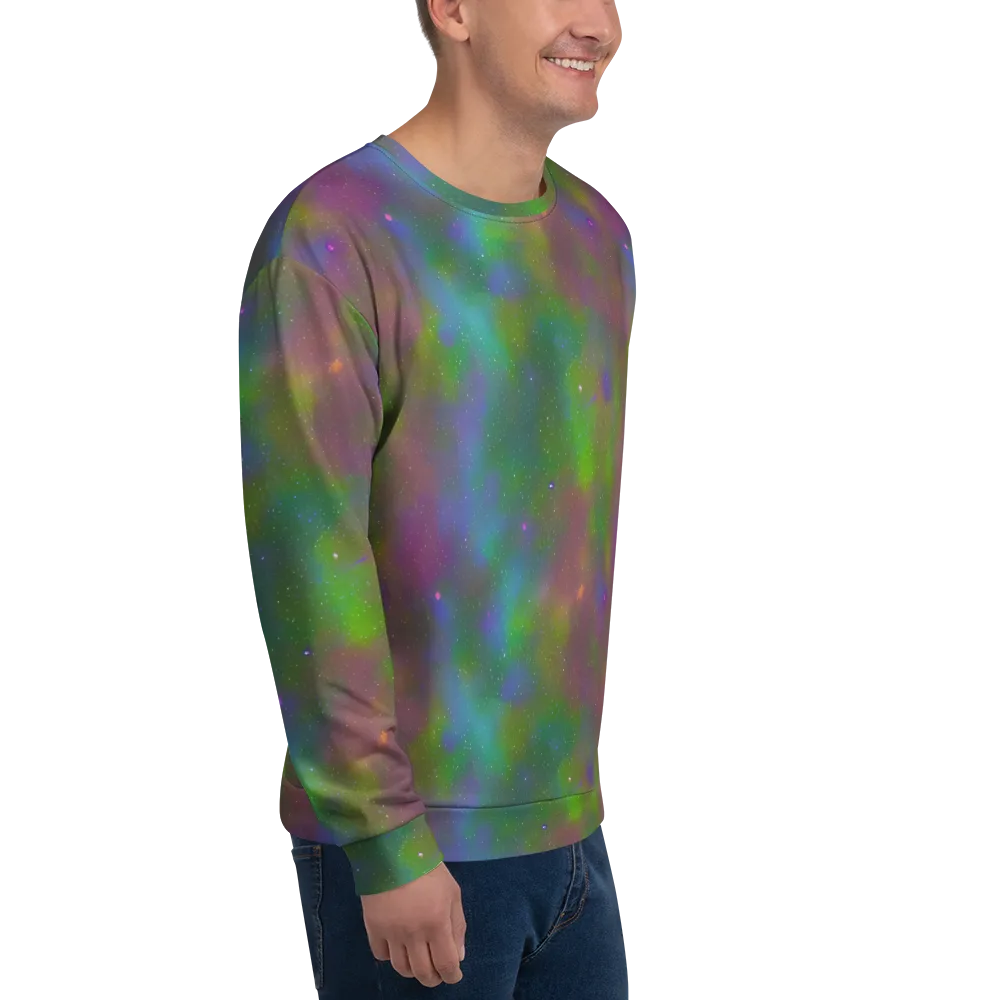 Stardust Reverie on Sweatshirt — Right Front