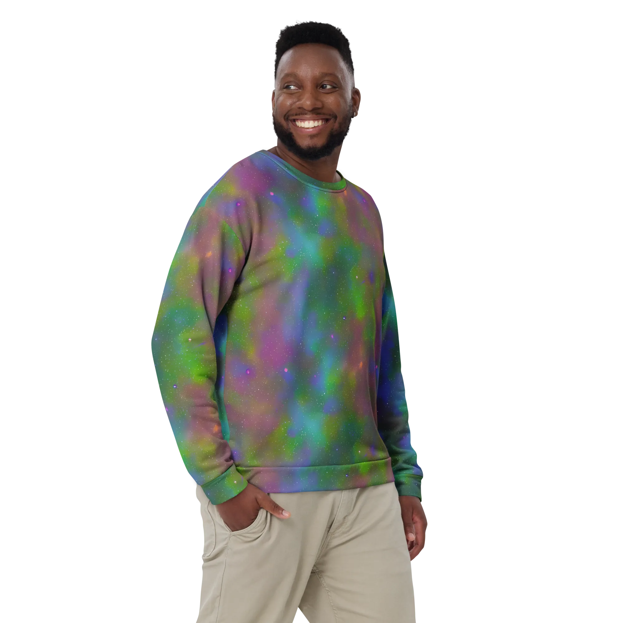 Stardust Reverie on Sweatshirt — Front
