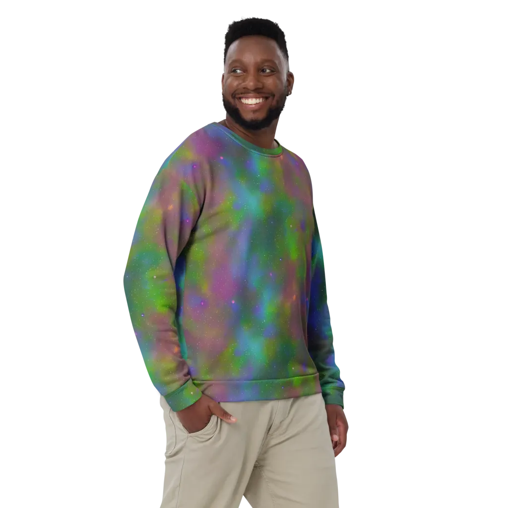 Stardust Reverie on Sweatshirt — Front