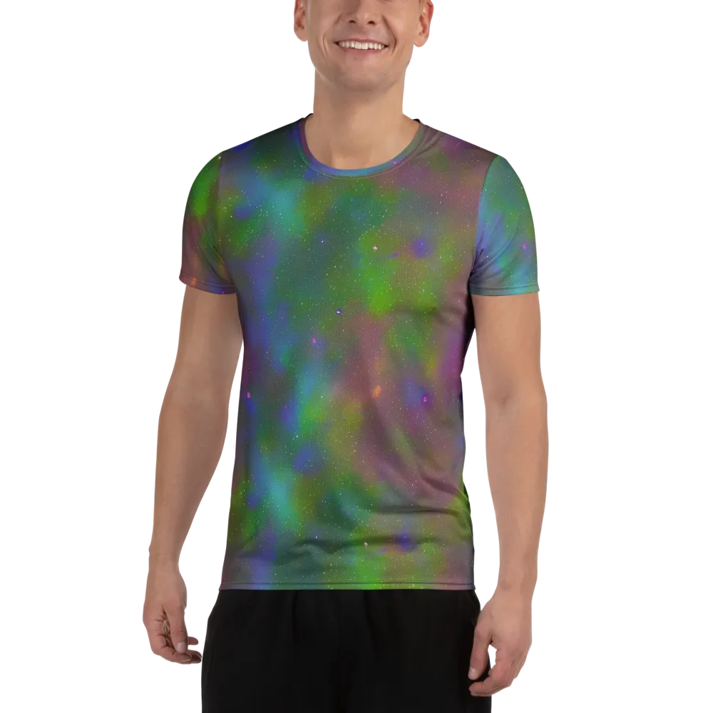 Stardust Reverie on Men's Athletic T-Shirt — Front